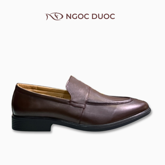 GIÀY NAM PENNY LOAFER MŨI VIỀN MÀU NÂU