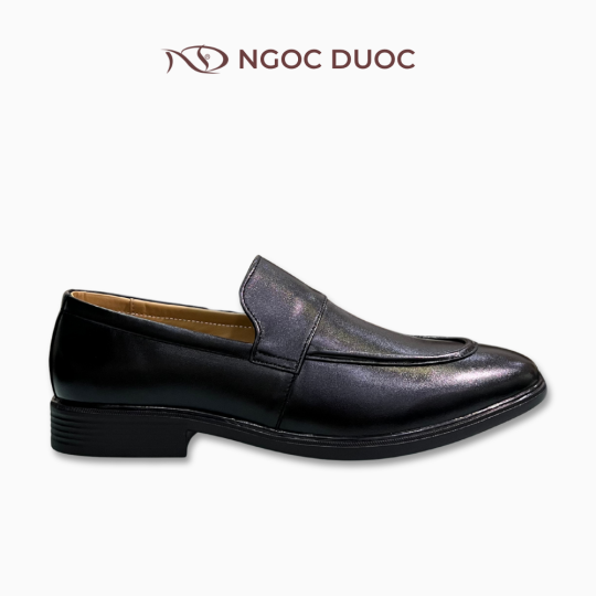 GIÀY NAM PENNY LOAFER MŨI VIỀN MÀU ĐEN