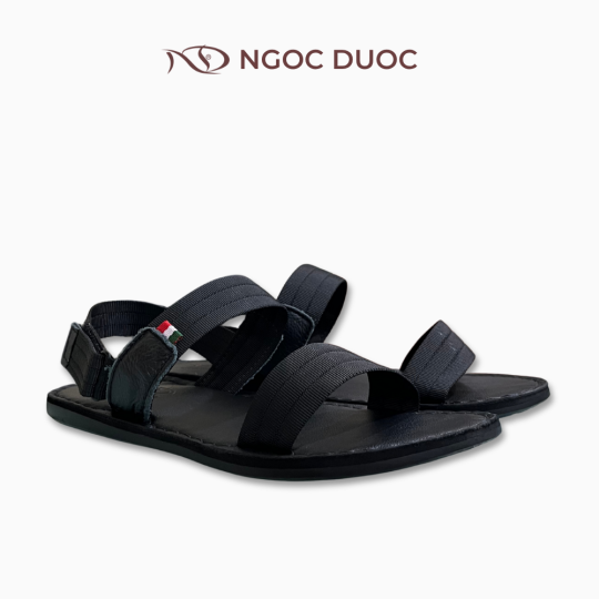 SANDAL NAM ĐẾ BẰNG VẢI BỐ QUAI NGANG