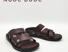 Dép Sandal Nam Da Bò Thật 100%