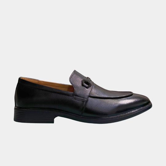 GIÀY PENNY LOAFER ĐÍNH KHOÁ KIM LOẠI NGANG MÀU ĐEN