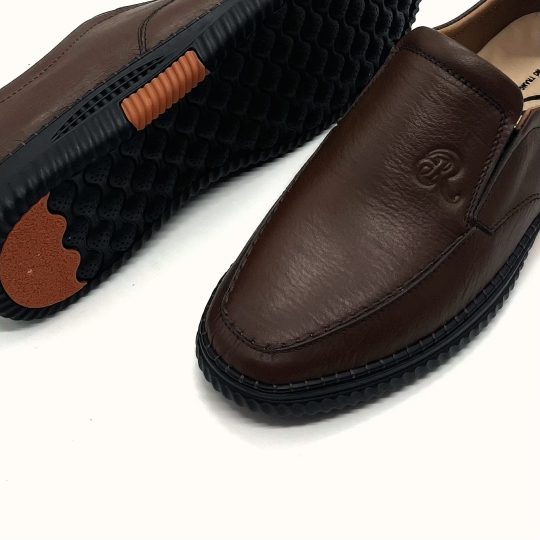 GIÀY LƯỜI NAM NGỌC ĐƯỢC PHONG CÁCH - MÀU NÂU