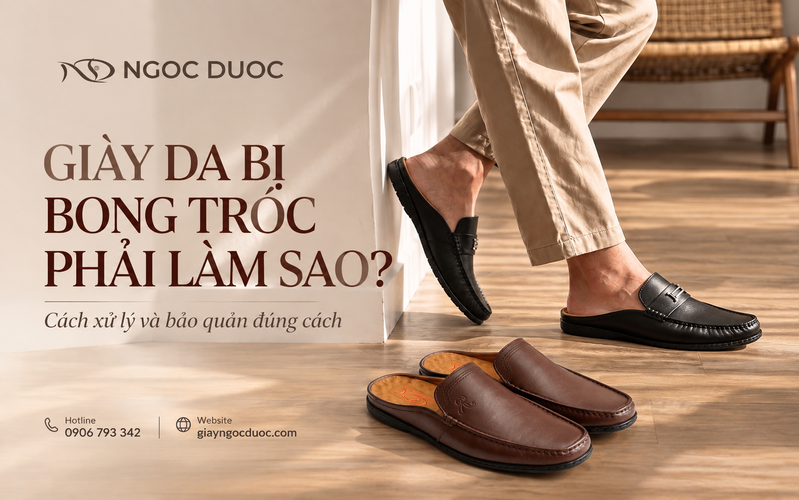Vệ sinh và chăm sóc giày da đúng cách giúp hạn chế tình trạng nứt, bong tróc và giữ giày bền đẹp lâu hơn